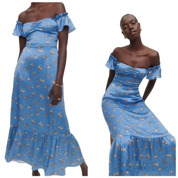 Reformation dress cheap blue